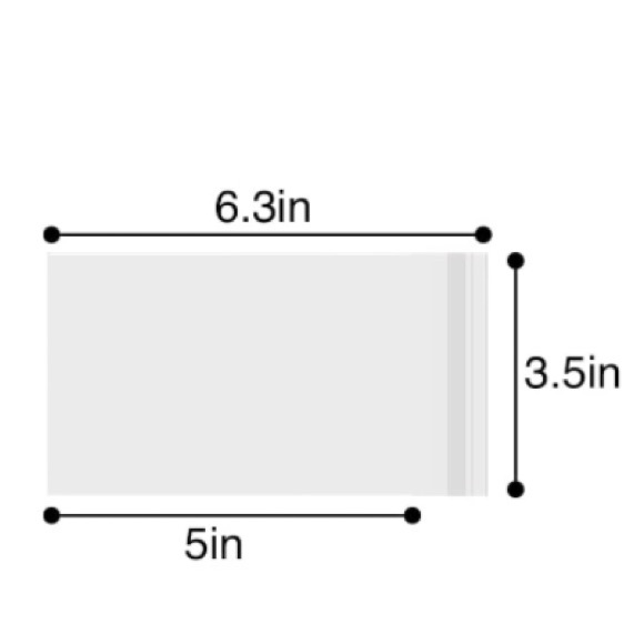 Clear Bags 150 Assorted Bags 🌿🆕🌿W/Bonus 💯 Stickers Included - Picture 6 of 16